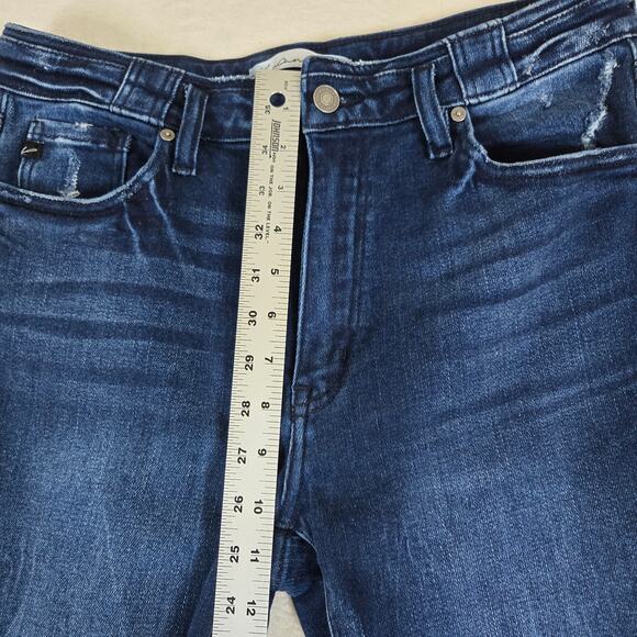 Kancan Maurices Flare Jeans Bootcut Dark Wash Denim Womens 30 0731 - Picture 5 of 11